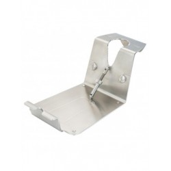 Cuperinox Support à Jambon, Support Jambon cru, Support Jambon, Couteau  à jambon en acier inoxydable (240 mm) + aiguiseur (chaire) - Couvre jambon  et pince