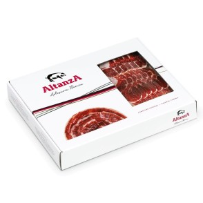 Estuche Especial Jamón Cebo de Campo ALTANZA 50 % Raza Ibérica 12x80