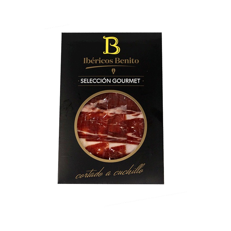 Paleta Etiqueta Negra Benito corte Cuchillo En Sobre De 100Gr. Selección Gourmet Paleta Etiqueta Negra Benito corte Cuchillo En Sobre De 100Gr. Selección Gourmet