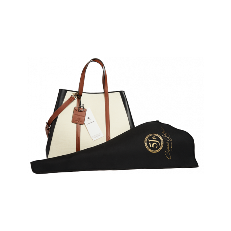 5 Jotas 100% Iberian Bellota Ham by Ángel Schlesser Limited Edition Bag 5 Jotas 100% Iberian Bellota Ham by Ángel Schlesser Limited Edition Bag