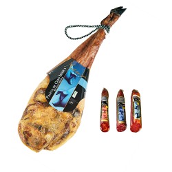 No. 6 lot Castilian Nobility de Cebo 50% Iberian pork shoulder, Origin Extremadura