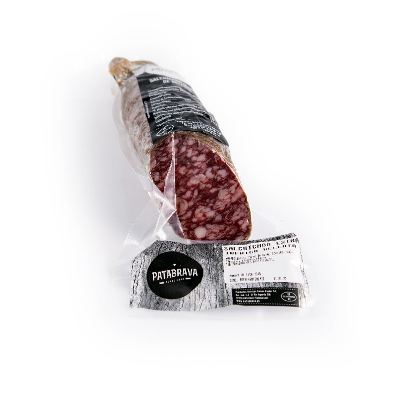 Patabrava Pure Iberian Bellota salchichon, Guijuelo DO Patabrava Pure Iberian Bellota salchichon, Guijuelo DO