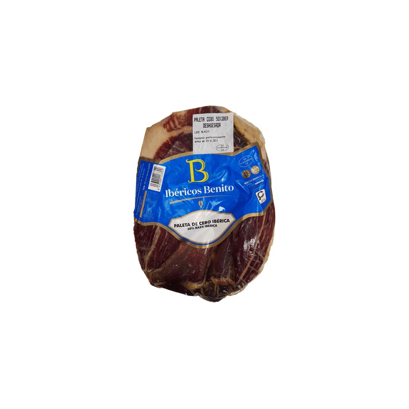 Palette Cebo 50% Ibérique désossée Benito Palette Cebo 50% Ibérique désossée Benito