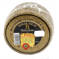 Old Filloy Sheep Cheese. Piece 800gr