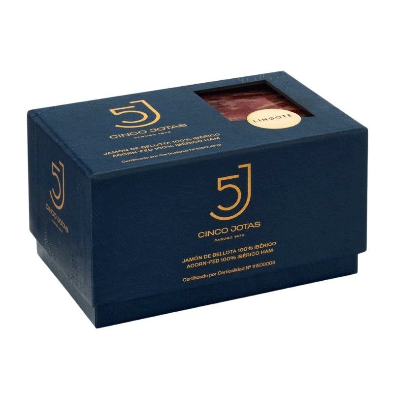 Lingote Jamón 5J Sánchez Romero Carnaval Deshuesado 450 gr
